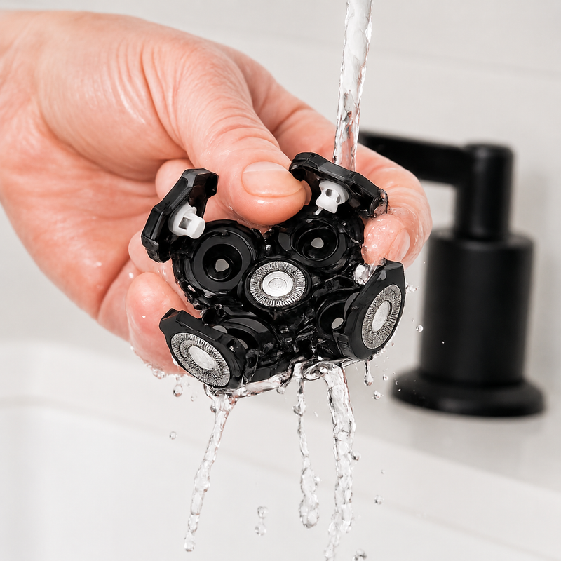 Risciacqua e pulisci facilmente