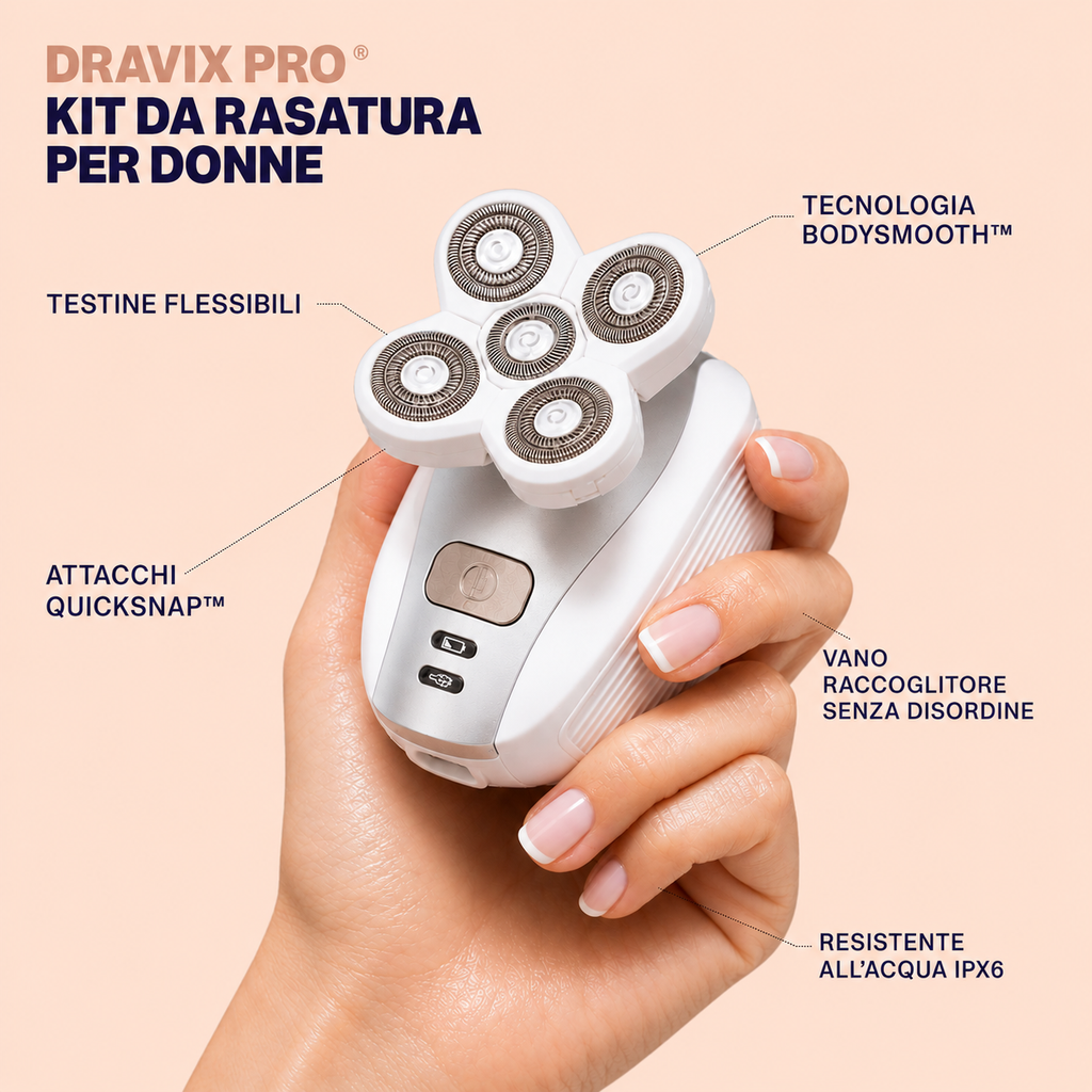 Dravix Pro ® - Kit Rasatura Per Donne